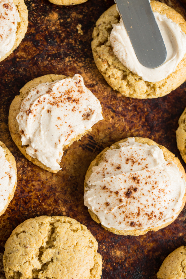 Perfect Little Pumpkin Cookies with Spiced Buttercream – Oh She Glows