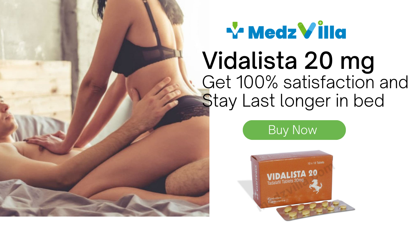 What is Vidalista 20mg, and where can I get it?