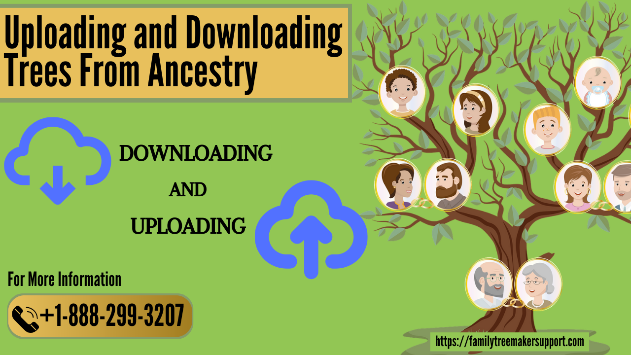 Uploading and Downloading Trees From Ancestry