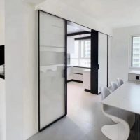 Embracing Open Design with Frameless Sliding Partition System
