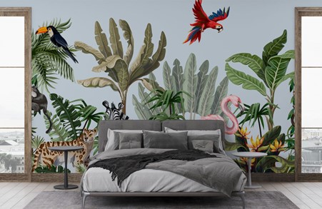 5 Amazing Tropical Design Wallpaper Ideas for your Walls
