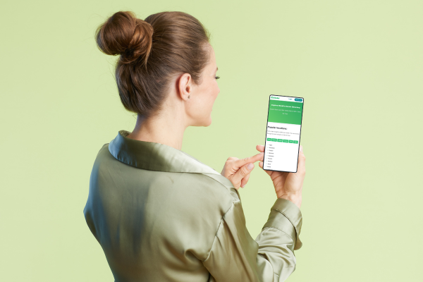 People connecting through online ads in India on Schloka